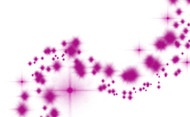 background with pink shine stars