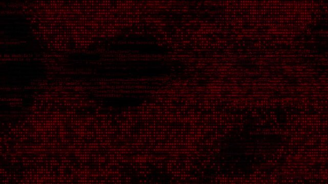 Abstract digital glitch effect noise background. Error signal loop. Virus code software hack concept. Cyber security. programming, errors, hackers, errors, data search, programming, coding, hacker, IT