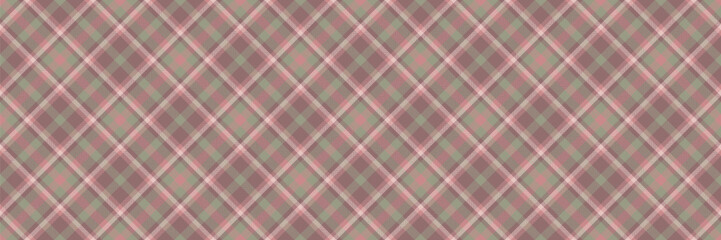 Group plaid fabric texture, picture tartan check pattern. Quality vector background textile seamless in pastel and red colors.