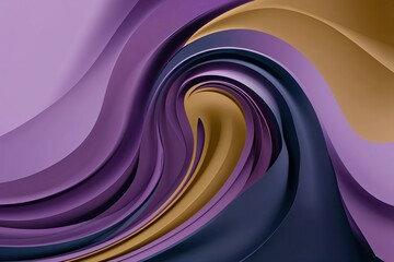 Soft Gradient Backdrop with Violet, Mustard, and Navy Abstract Swirl Texture