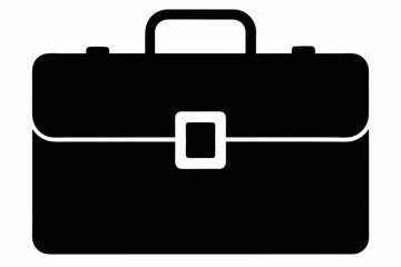 Briefcase icon vector, Suitcase symbol, Luggage Vector