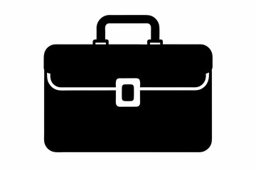 Briefcase icon vector, Suitcase symbol, Luggage Vector
