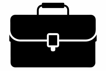 Briefcase icon vector, Suitcase symbol, Luggage Vector