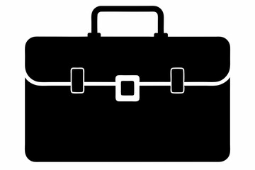 Briefcase icon vector, Suitcase symbol, Luggage Vector