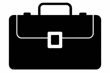 Briefcase icon vector, Suitcase symbol, Luggage Vector