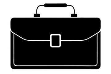Briefcase icon vector, Suitcase symbol, Luggage Vector