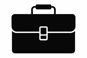Briefcase icon vector, Suitcase symbol, Luggage Vector