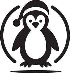 A Penguin Vector Art Illustration