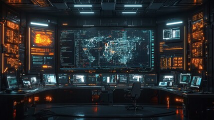 cyber security, crisis simualtion, high technology, technology background