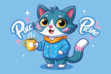 a delightful and lively vector illustration of a