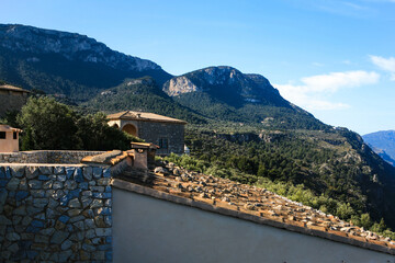 Naklejka premium mountain in Mallorca Island, Spain