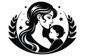 black and white mother with her baby mothe s day