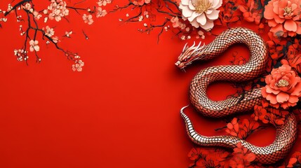 Obraz premium Chinese New Year - red background 2