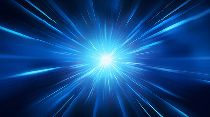 Radial blue light through the tunnel glowing in the darkness for print designs templates, Advertising materials, Email Newsletters, Header webs, e commerce signs retail shopping, advertisement busines
