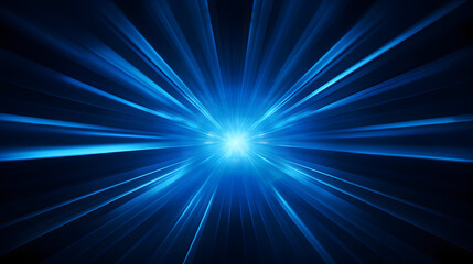 Radial blue light through the tunnel glowing in the darkness for print designs templates, Advertising materials, Email Newsletters, Header webs, e commerce signs retail shopping, advertisement busines