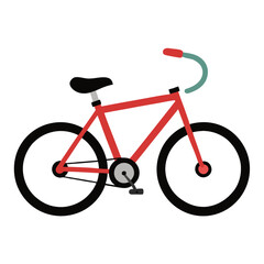 Fototapeta premium bike clipart cartoon Illustration drawing