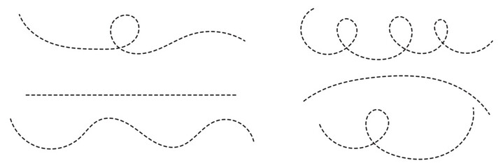 Path travel dotted line trip dashed trace destination track plan and silhouette, travelling symbol . Transport dot pathes lines traces tourism design vector illustration. 545