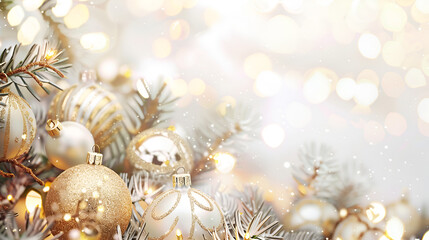 Stunning Christmas Theme with Red Baubles and Gold Details for Seasonal Celebrations