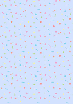 confetti seamless patren