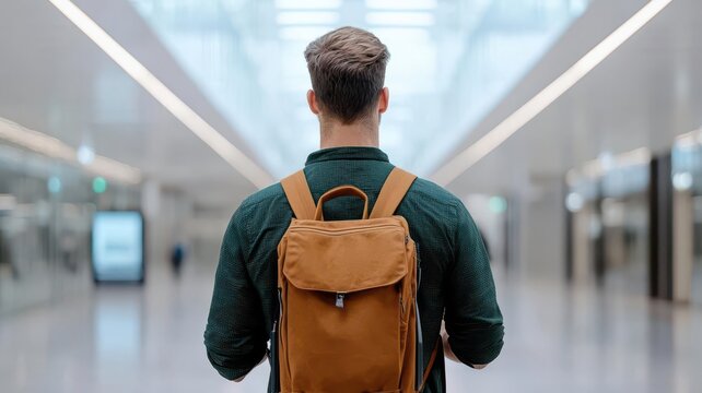 smart plane concept. Passengers receiving real-time updates on connecting flights and baggage location through a smart in-flight app
