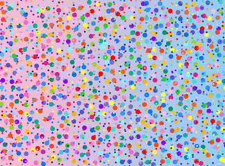 Obraz premium colorful confetti background