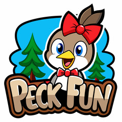 sticker design of fun