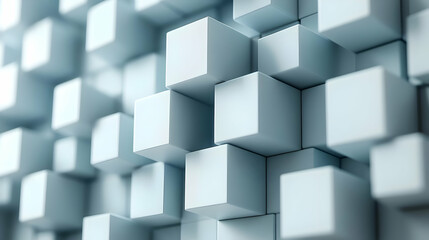 Abstract 3D Cube Background