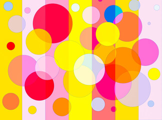 colorful balloons background