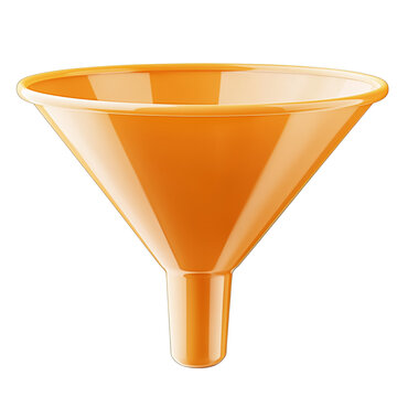 A funnel orange