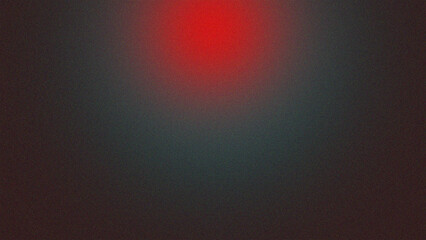A dimly lit gradient background with a central red glow fading into dark teal and black tones, creating a mysterious and atmospheric effect.