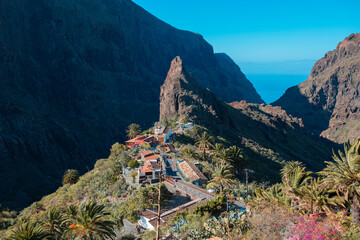 Masca- und Teno-Gebirge auf Teneriffa, Kanarische Inseln, Spanien.