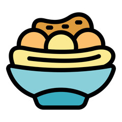 Comforting bowl of dumplings with gravy, representing warmth, satisfaction, and home style cooking