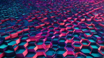 Obraz premium An abstract texture featuring geometric patterns with a smooth gradient effect. 