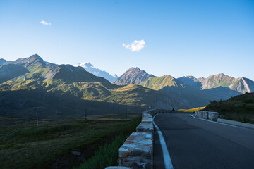 road in mountains