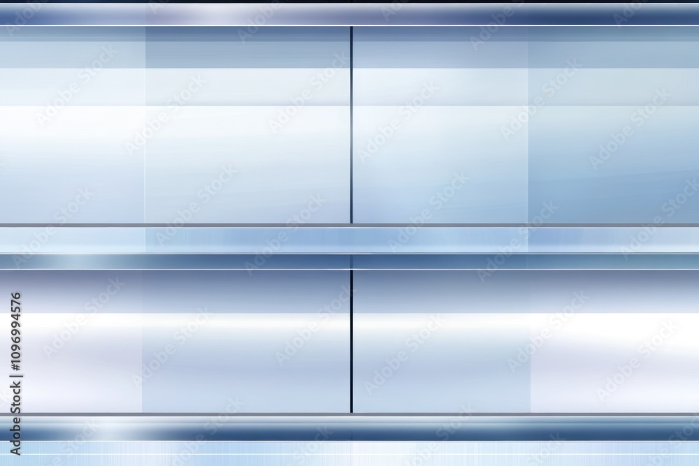 Leinwandbilder abstract blue gradient background with horizontal and vertical lines.