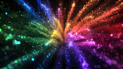 abstract background firework