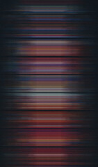 Abstract Light Trails with Vibrant Horizontal Stripes