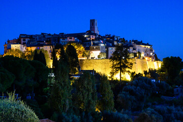 Fototapeta premium Saint Paul de Vence, Francia, Provenza, Costa Azzurra
