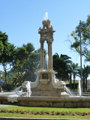 Almeria Andalucia Spain fountain