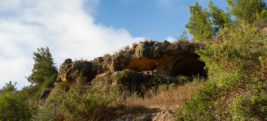 Limestone Caves in Israel