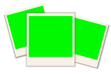 Polaroid Instant Frame Film Photo PNG Transparent Background	