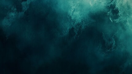 Fototapeta premium Abstract teal and dark blue smoke texture.