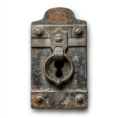 old rusty lock
