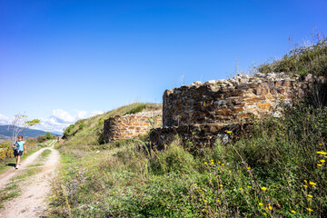 Castro Ventosa, archaeological site, El Bierzo region, Autonomous Community of Castile and Leon, Spain