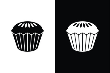 Muffin tin icon vector on White Background Vector Art Illustration on white background.