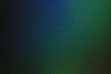 Dark Blue Green Grainy Gradient Background with Black Texture for Webpage Headers