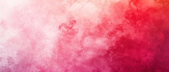 Fototapeta premium Abstract Pink and Red Watercolor Cloud Texture