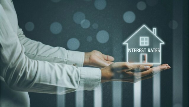 Home loan theme photo. Concept of real estate and affordable loan in housing investment.  