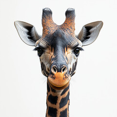 Fototapeta premium giraffe in zoo