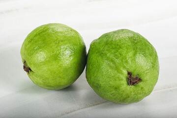 Fresh ripe green Guava fruit
